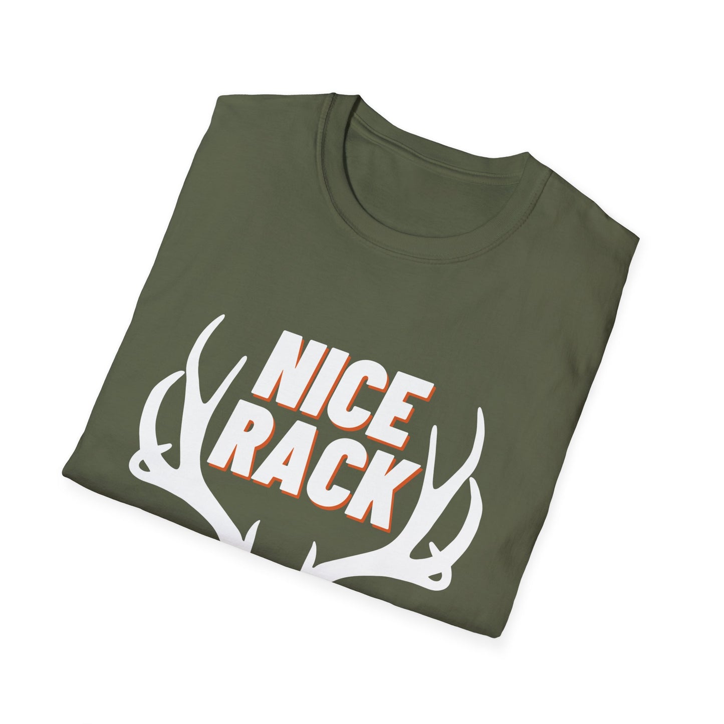 NICE RACK Men's 100% Cotton T-Shirt