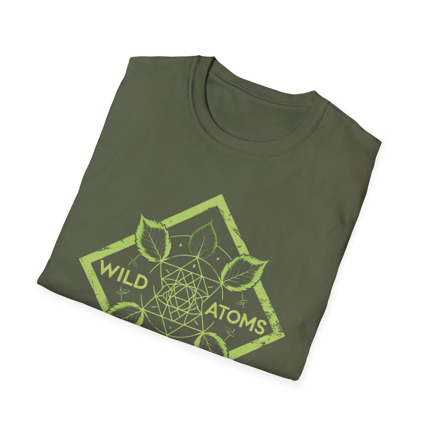 WILD ATOMS Men's 100% Cotton T-Shirt