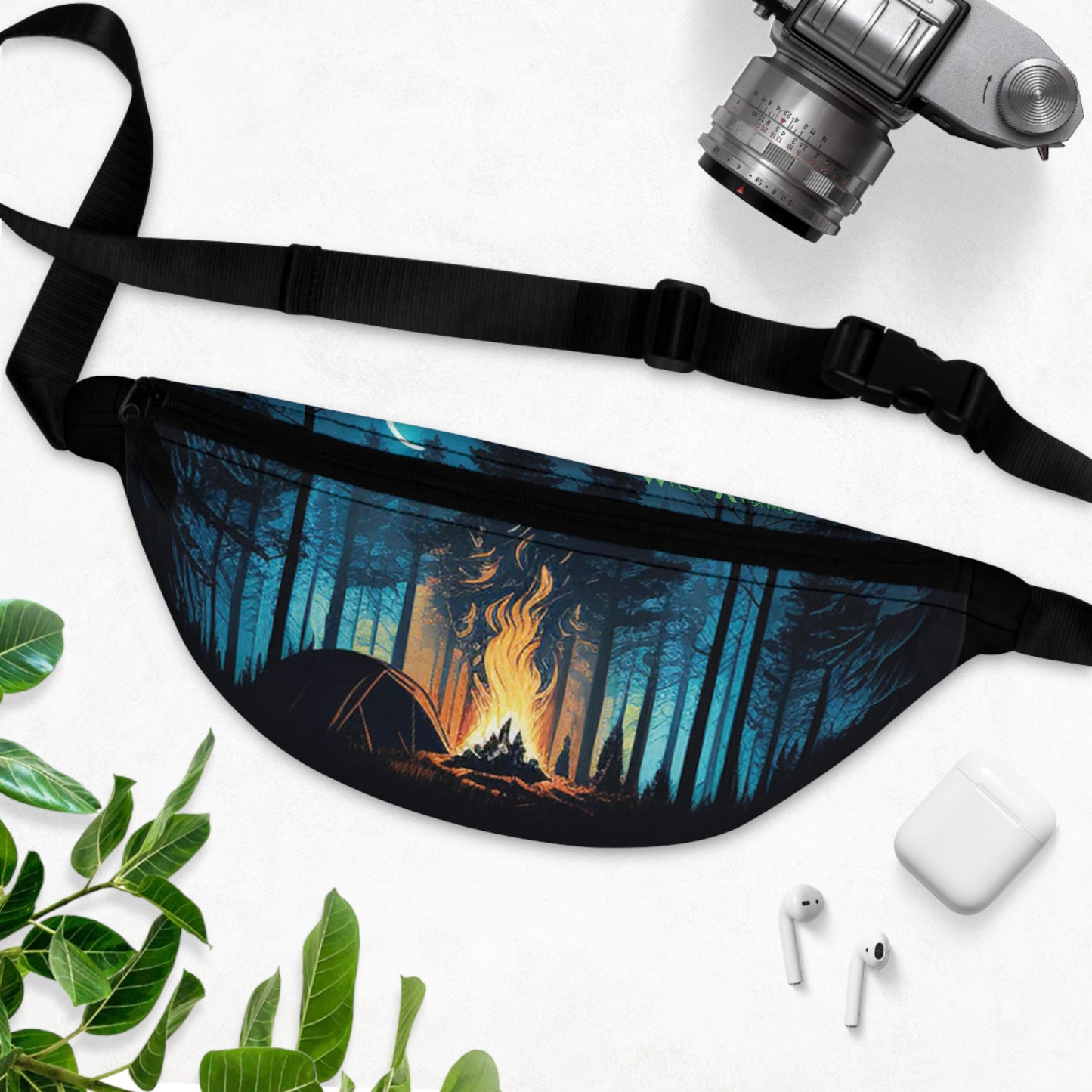 Campfire Hip Belt Bag for Camping, Hiking