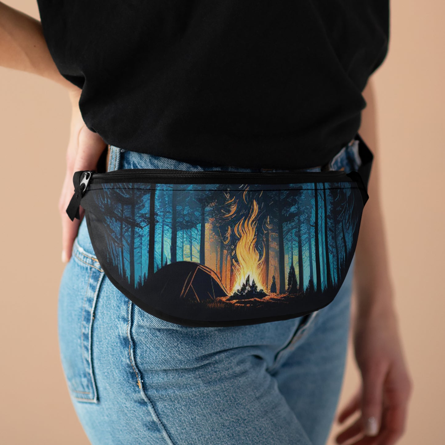 Campfire Hip Belt Bag for Camping, Hiking