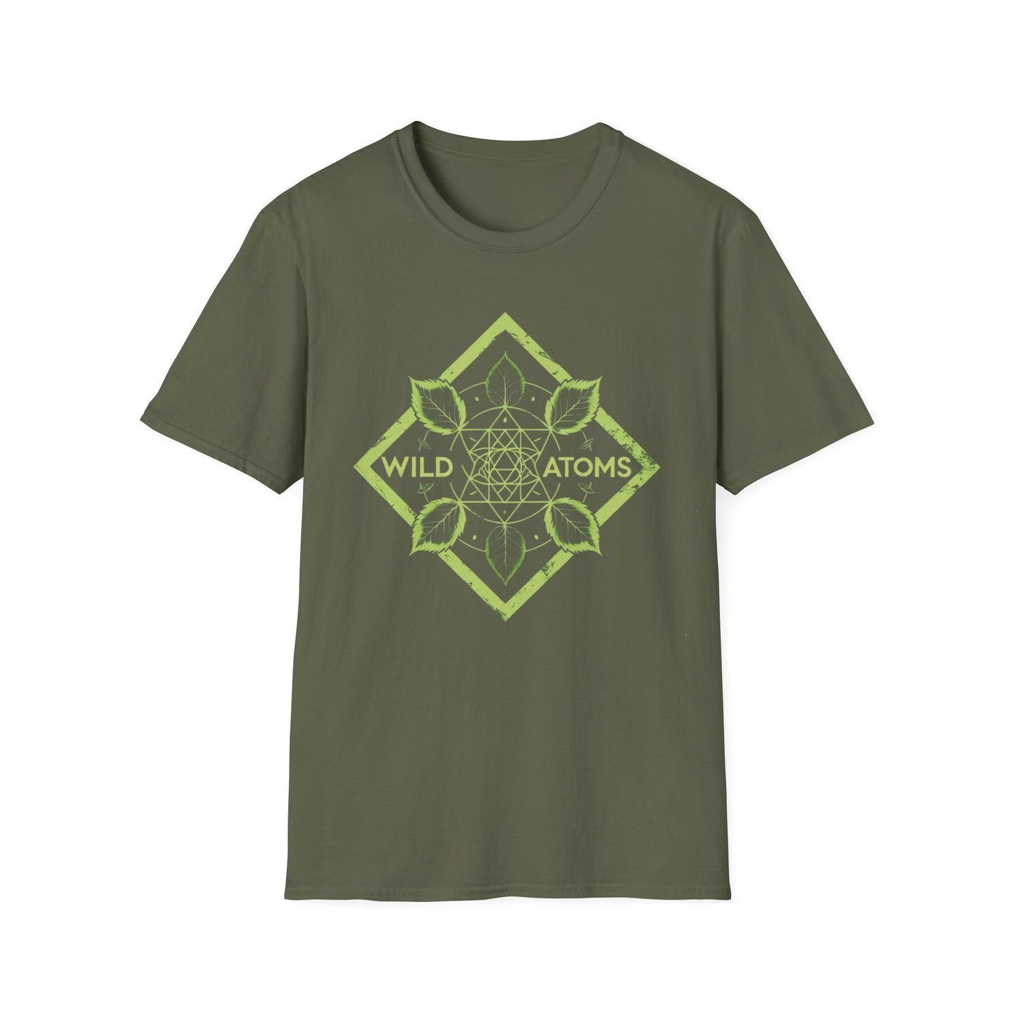 WILD ATOMS Men's 100% Cotton T-Shirt