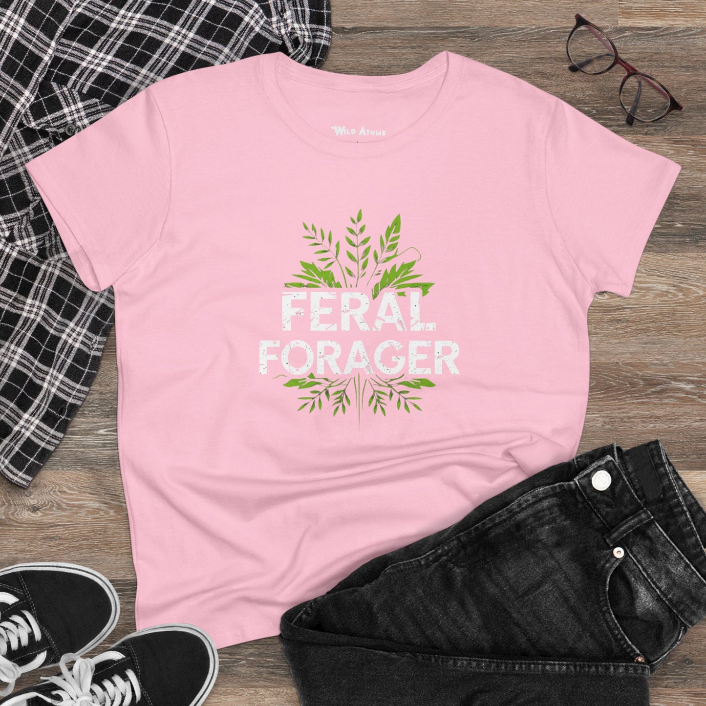 FERAL FORAGER Women's 100% Cotton Shirt