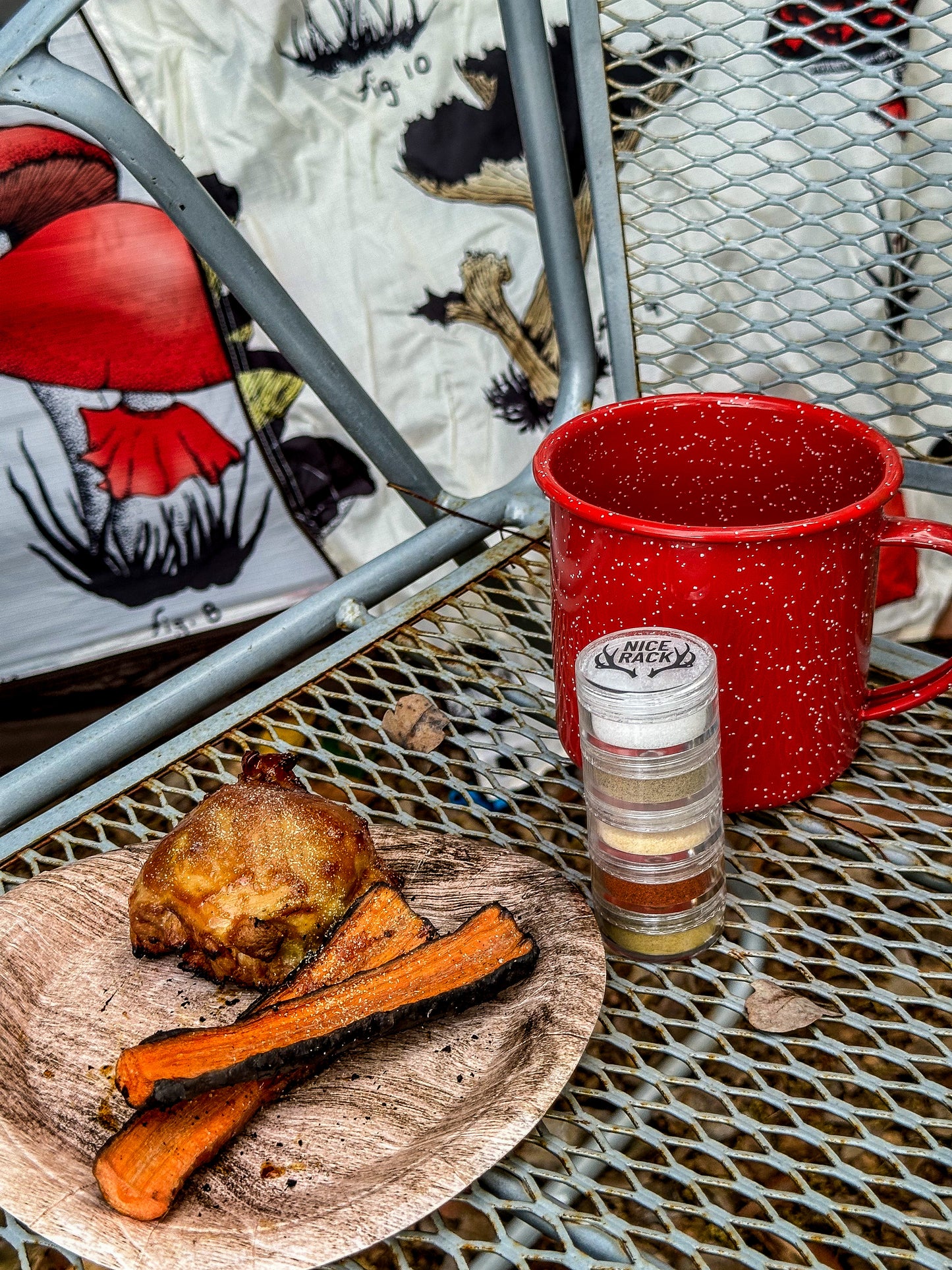 NICE RACK Camp Spice Rack, Organic.