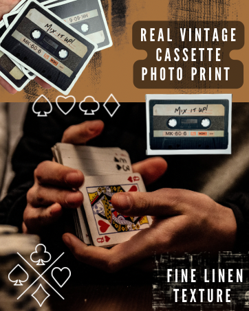MIX IT UP! Mixtape Playing Card Deck