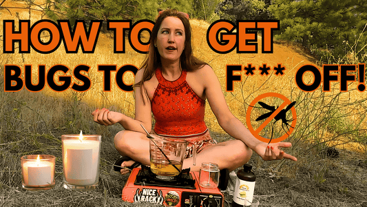 Natural Mosquito Repellent Candle DIY