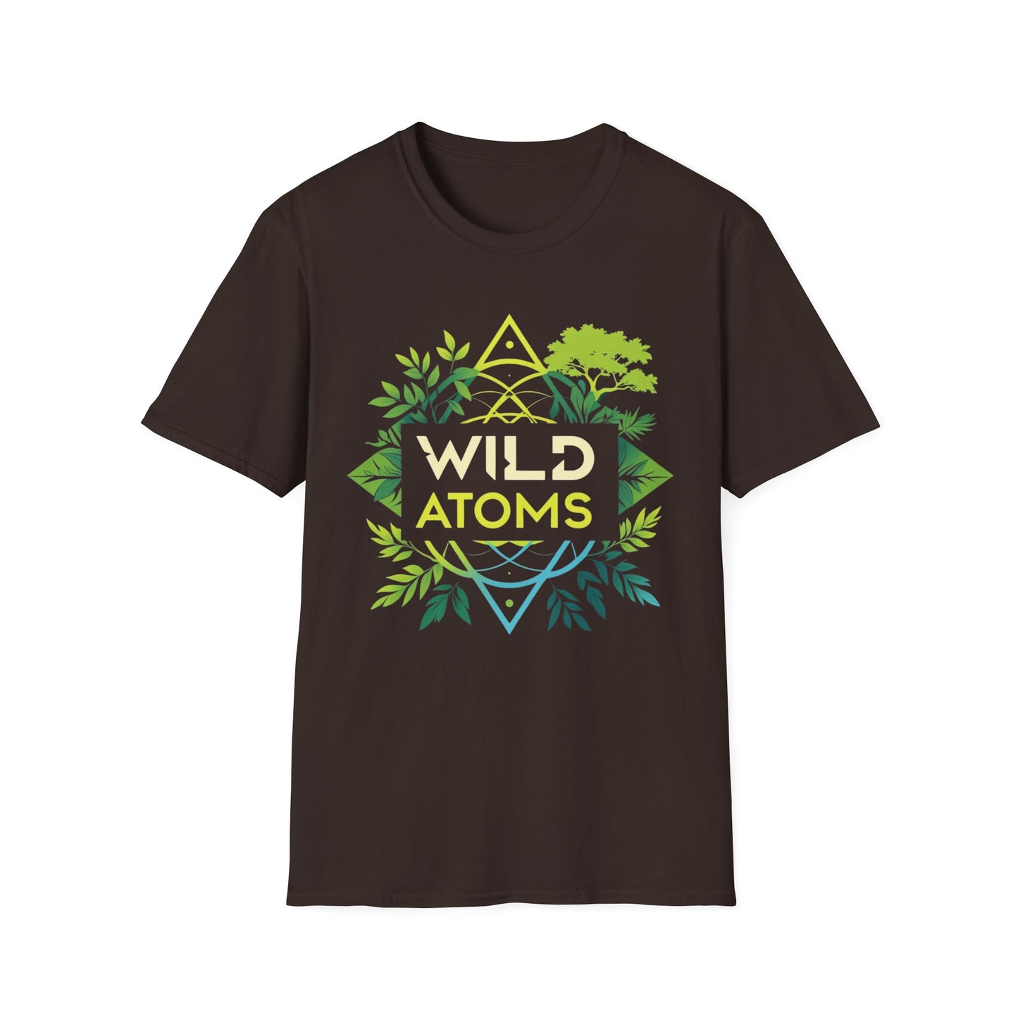 WILD ATOMS Men's 100% Cotton T-Shirt