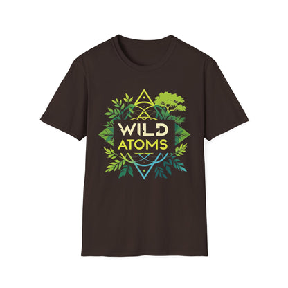 WILD ATOMS Men's 100% Cotton T-Shirt