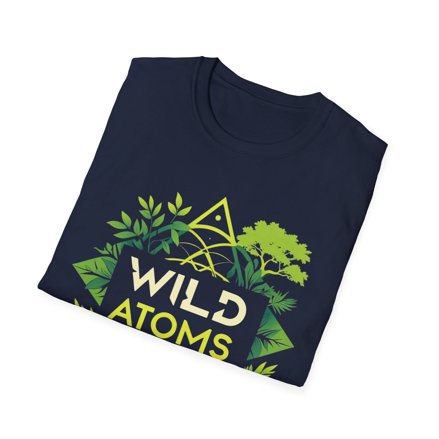 WILD ATOMS Men's 100% Cotton T-Shirt