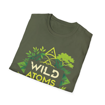 WILD ATOMS Men's 100% Cotton T-Shirt