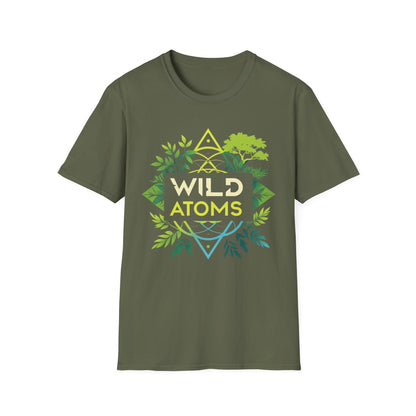 WILD ATOMS Men's 100% Cotton T-Shirt