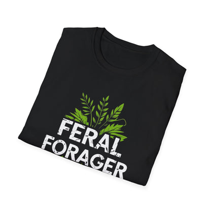 FERAL FORAGER Men's 100% Cotton T-Shirt