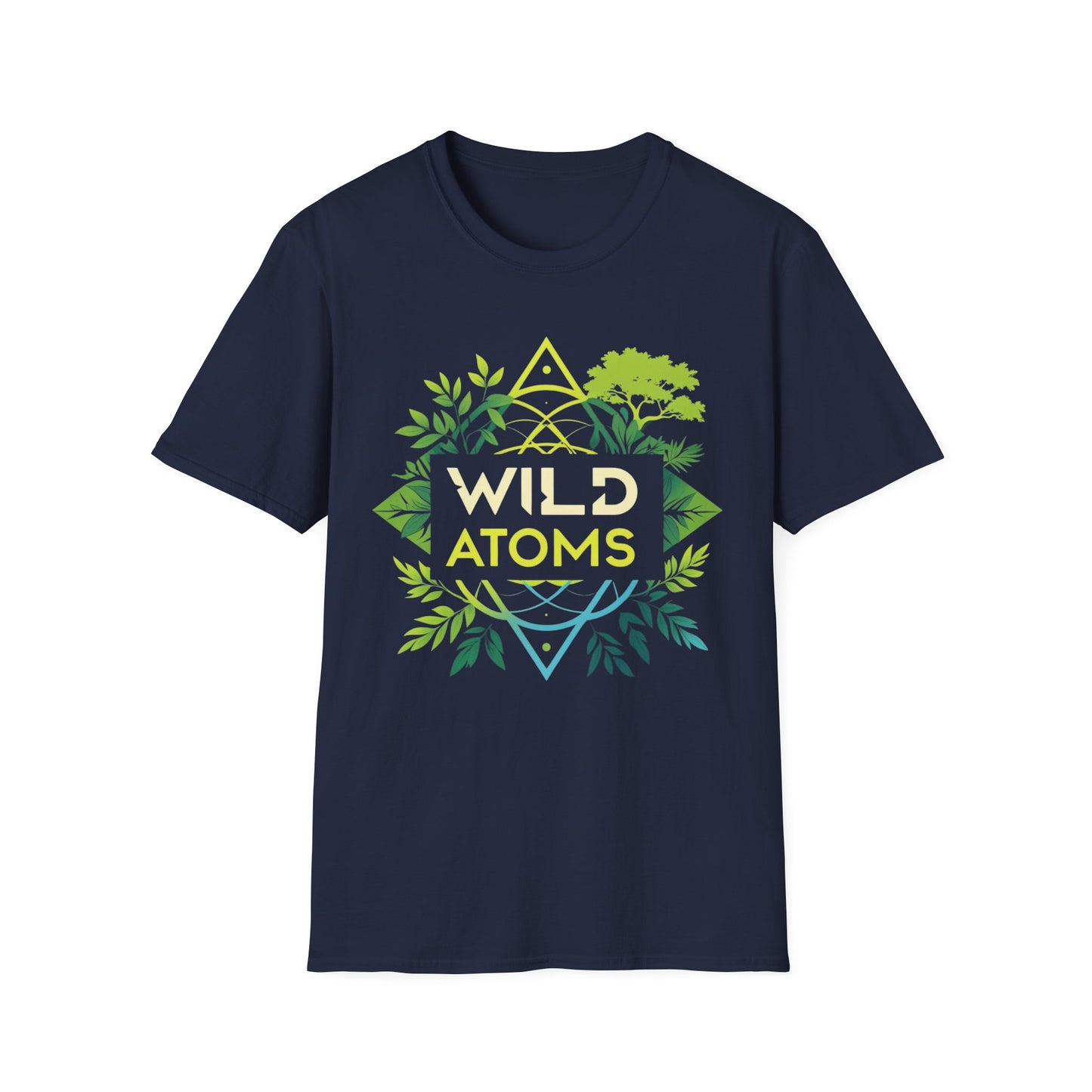WILD ATOMS Men's 100% Cotton T-Shirt
