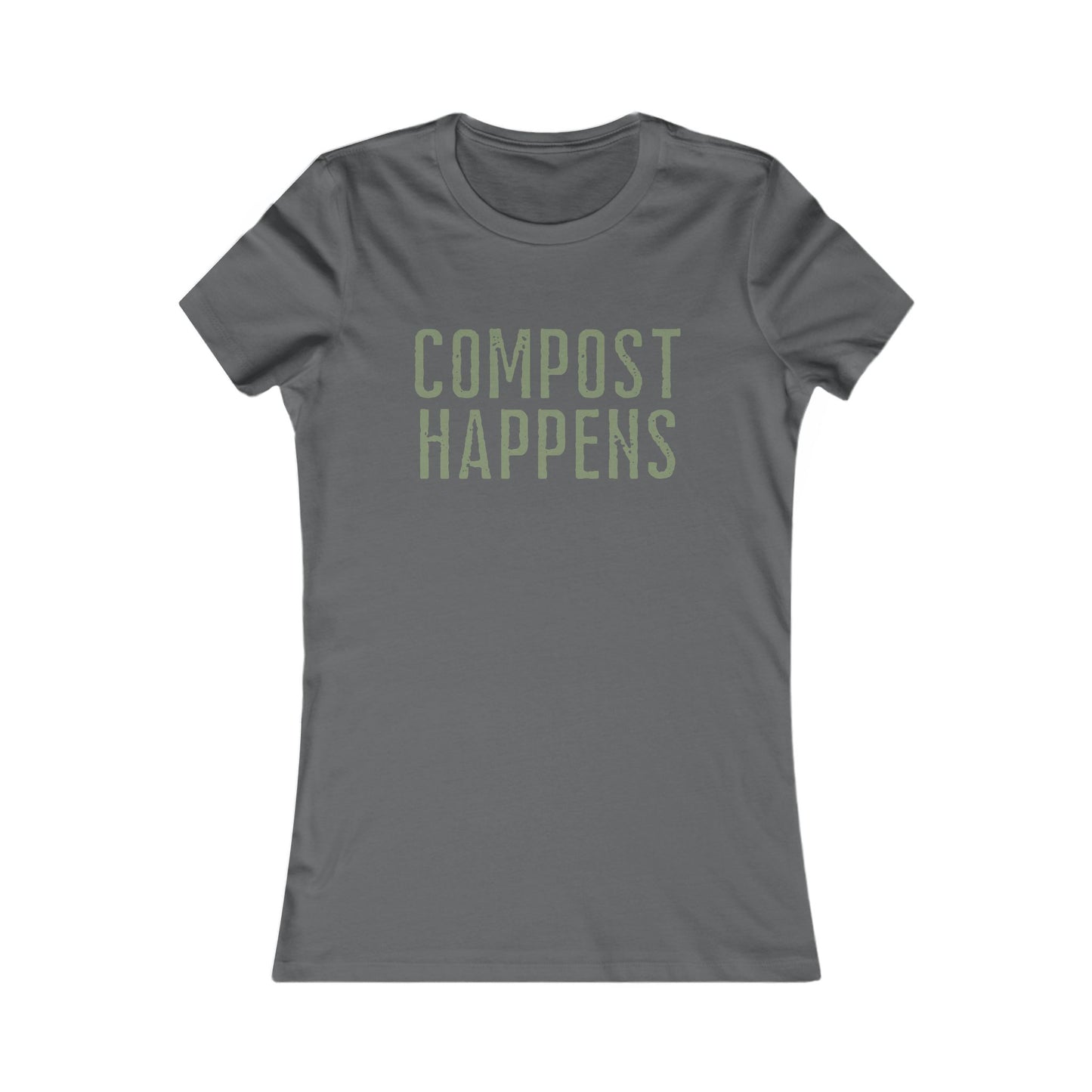 COMPOST HAPPENS Very Slim Fit Women's Tee