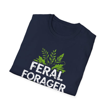 FERAL FORAGER Men's 100% Cotton T-Shirt