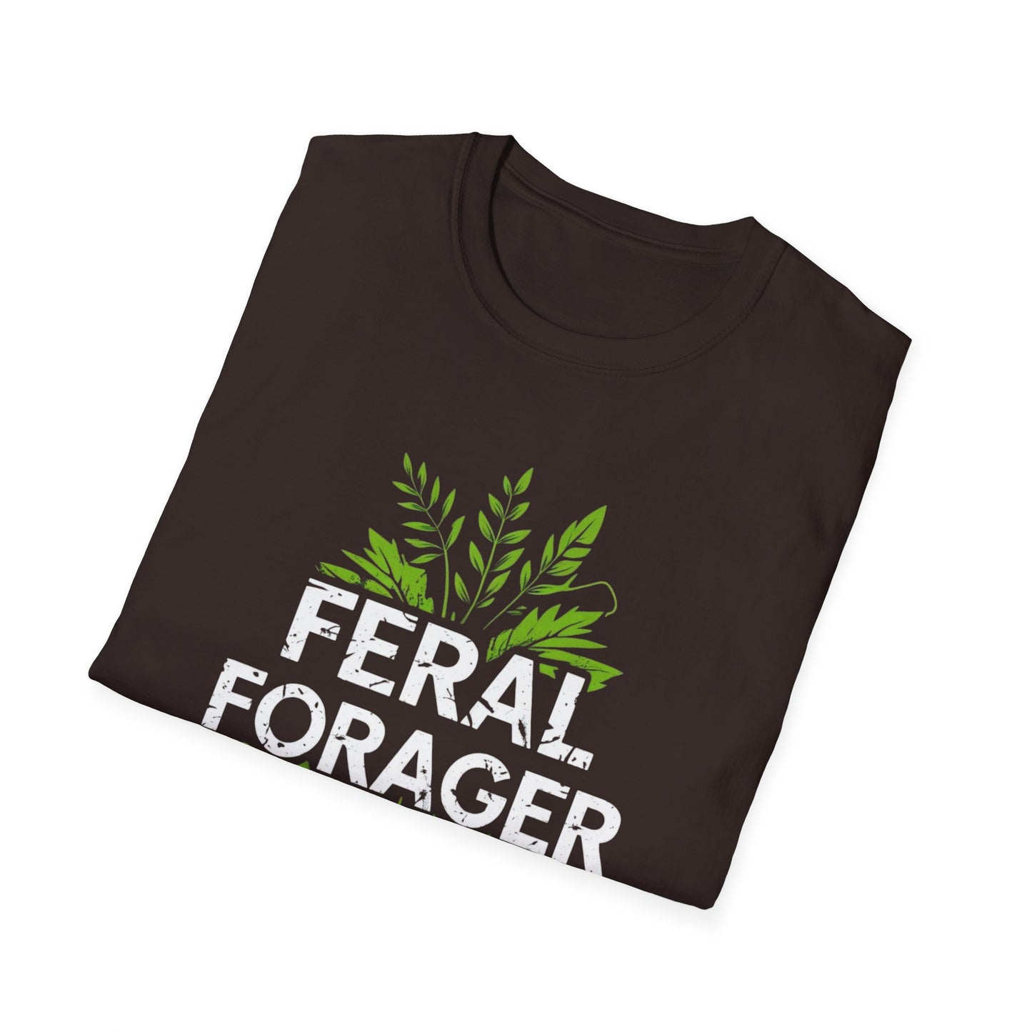 FERAL FORAGER Men's 100% Cotton T-Shirt