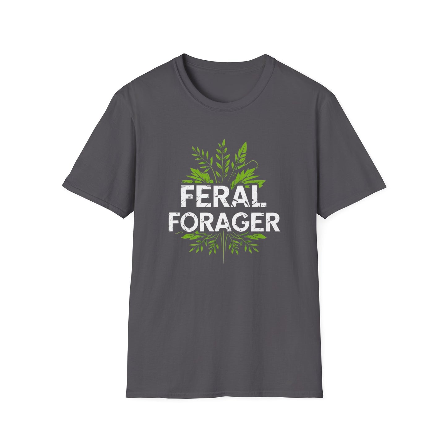 FERAL FORAGER Men's 100% Cotton T-Shirt