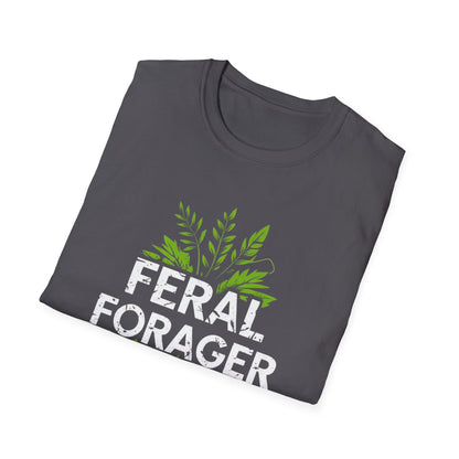 FERAL FORAGER Men's 100% Cotton T-Shirt