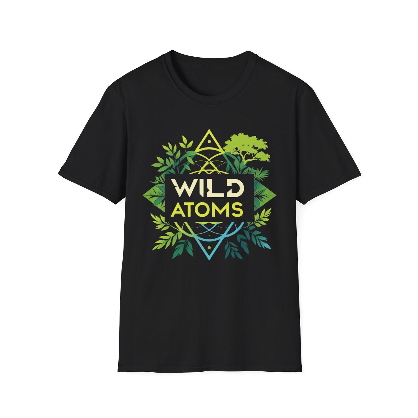 WILD ATOMS Men's 100% Cotton T-Shirt