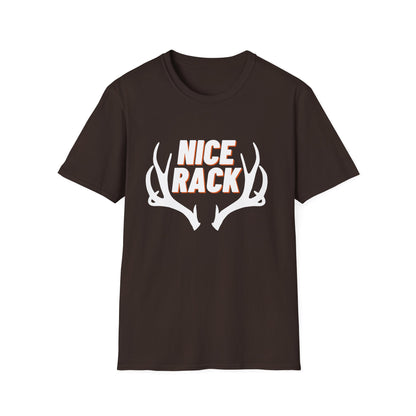 NICE RACK Men's 100% Cotton T-Shirt