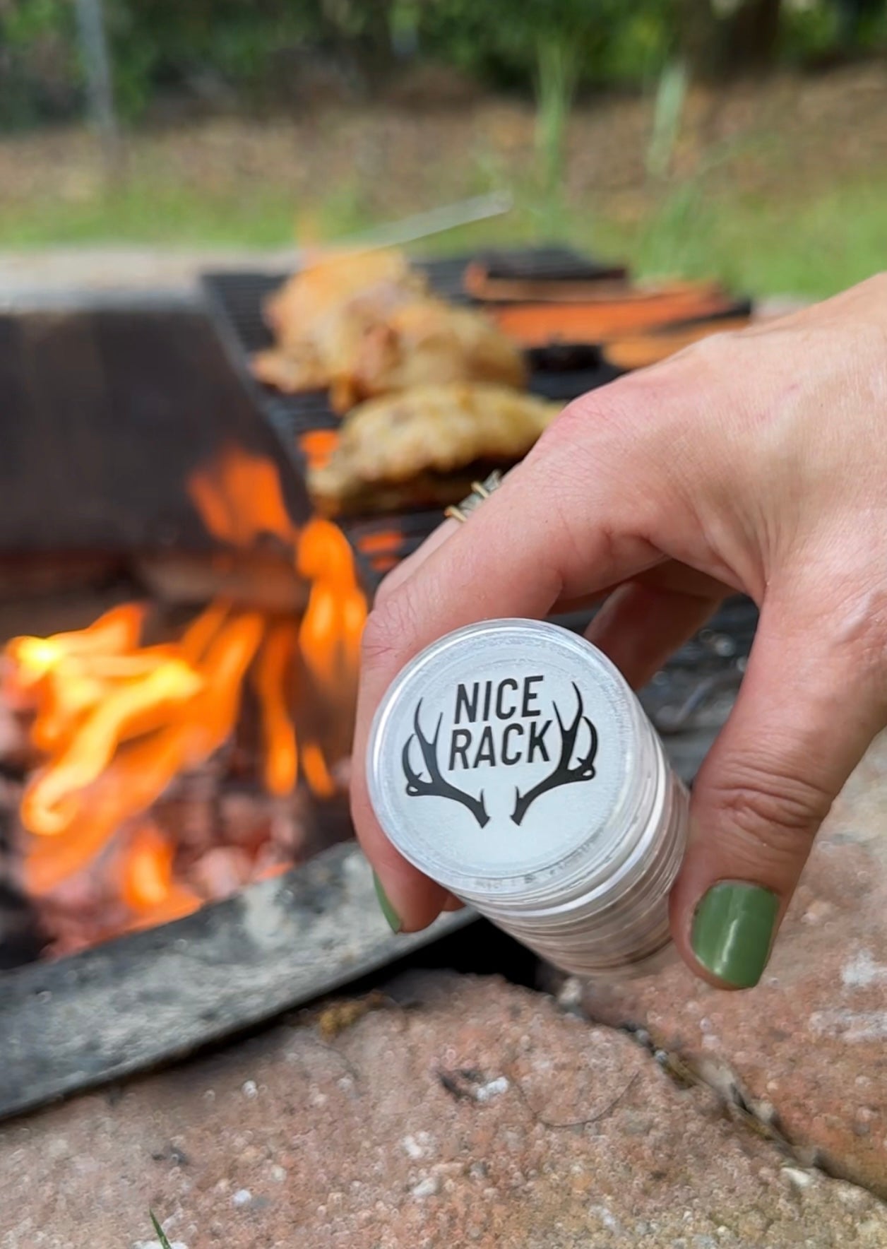 NICE RACK Camp Spice Rack, Organic.