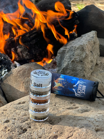 NICE RACK Camp Spice Rack, Organic.