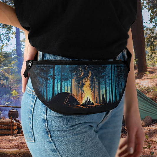 Campfire Hip Belt Bag / Fanny Pack for Camping, Hiking