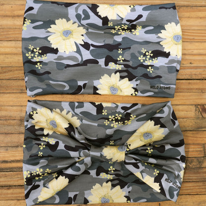 Floral Camo Headband Sets