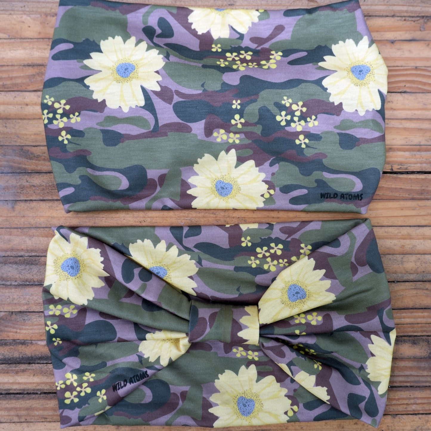 Floral Camo Headband Sets