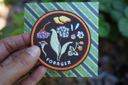 FORAGER embroidered patch