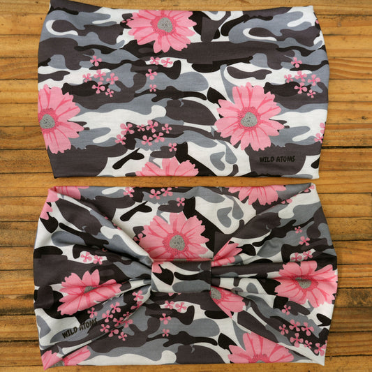 Floral Camo Headband Sets